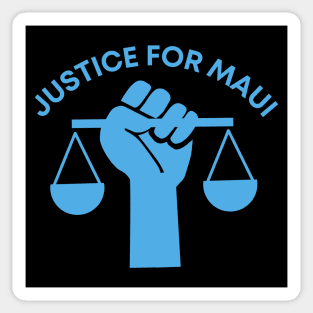 Justice for Maui Sticker